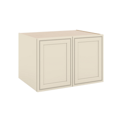J&K Pearl Glazed H9 Refrigerator Wall Cabinet - 36" W x 24" H x 27" D