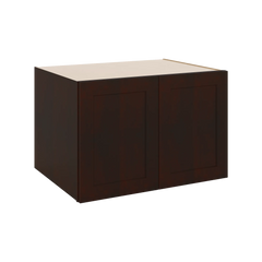 J&K Java Coffee S1 Refrigerator Wall Cabinet - 36" W x 24" H x 27" D