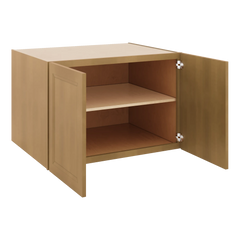J&K Butterscotch B8 Refrigerator Wall Cabinet - 36" W x 24" H x 27" D