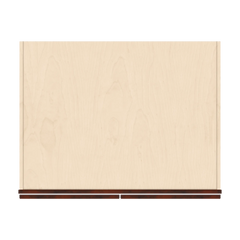 J&K Mahogany J5 Refrigerator Wall Cabinet - 36" W x 24" H x 27" D