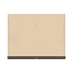 J&K Espresso K8 Refrigerator Wall Cabinet - 36" W x 24" H x 27" D