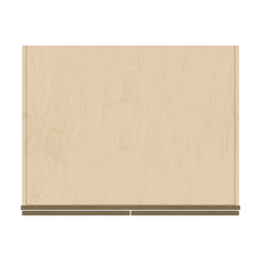 J&K Hazel H8 Refrigerator Wall Cabinet - 36" W x 24" H x 27" D