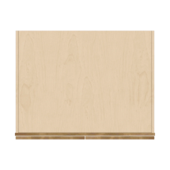 J&K Butterscotch B8 Refrigerator Wall Cabinet - 36" W x 24" H x 27" D