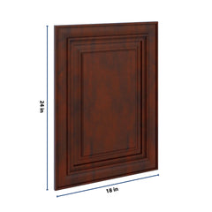 J&K Mahogany J5 Dummy Door Panel 18" W x 24" H