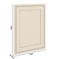 J&K Pearl Glazed H9 Dummy Door Panel 18" W x 24" H