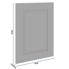 J&K Castle Grey S5 Dummy Door Panel 18" W x 24" H