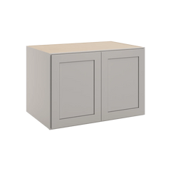 CNC Luxor 5-Piece Misty Grey 36" W X 24" H X 24" D Double Door Wall Cabinet