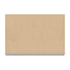 CNC Luxor 5-Piece Misty Grey 36" W X 24" H X 24" D Double Door Wall Cabinet