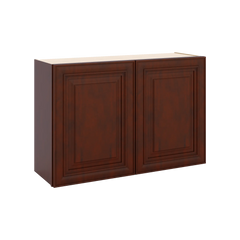 J&K Mahogany J5 Double Door Wall Cabinet - 36" W x 24" H