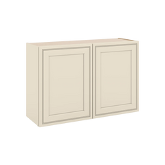 J&K Pearl Glazed H9 Double Door Wall Cabinet - 36" W x 24" H