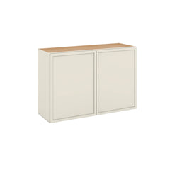 Modernform Cabinet Slim Dove White 36" W X 24" H X 12" D Double Door Wall Cabinet