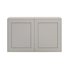 CNC Luxor 5-Piece Misty Grey 36" W X 24" H Double Door Wall Cabinet