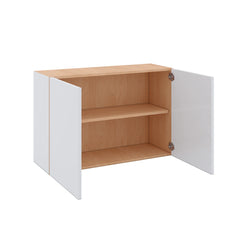 Modernform Cabinet Gloss White 36" W X 24" H X 12" D Double Door Wall Cabinet