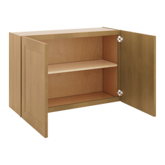 J&K Butterscotch B8 Double Door Wall Cabinet - 36" W x 24" H