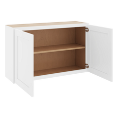 CNC Luxor 5-Piece White 36" W X 24" H Double Door Wall Cabinet