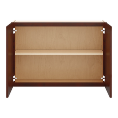 J&K Mahogany J5 Double Door Wall Cabinet - 36" W x 24" H