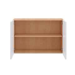 Modernform Cabinet Gloss White 36" W X 24" H X 12" D Double Door Wall Cabinet
