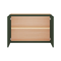 Modernform Cabinet Slim Sage Green 36" W X 24" H X 12" D Double Door Wall Cabinet