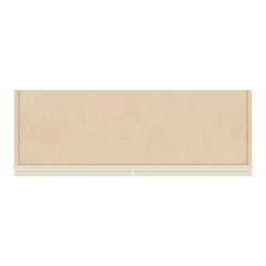 J&K Pearl Glazed H9 Double Door Wall Cabinet - 36" W x 24" H