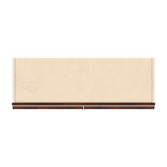 J&K Mahogany J5 Double Door Wall Cabinet - 36" W x 24" H