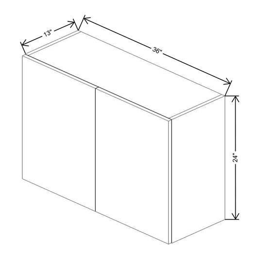 Fabuwood Illume Tuscany Olmo 3  24" High Wall