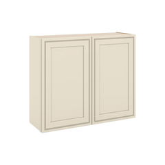 J&K Pearl Glazed H9 Double Door Wall Cabinet - 36" W x 30" H