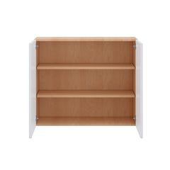 Modernform Cabinet Gloss White 36" W X 30" H X 12" D Double Door Wall Cabinet