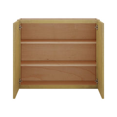 Modernform Cabinet Natural Shaker 36" W X 30" H X 12" D Double Door Wall Cabinet