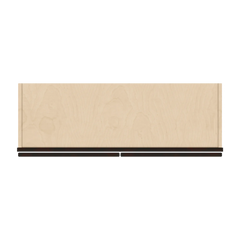 J&K Espresso K8 Double Door Wall Cabinet - 36" W x 30" H