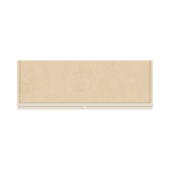 J&K Pearl Glazed H9 Double Door Wall Cabinet - 36" W x 30" H