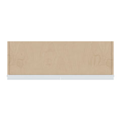 J&K White Shaker S8 Double Door Wall Cabinet - 36" W x 30" H