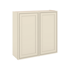 J&K Pearl Glazed H9 Double Door Wall Cabinet - 36" W x 36" H