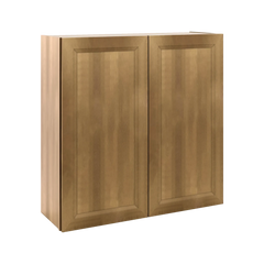 J&K Butterscotch B8 Double Door Wall Cabinet - 36" W x 36" H