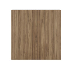 Modernform Cabinet Walnut 36" W X 36" H X 12" D Double Door Wall Cabinet