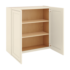 J&K Pearl Glazed H9 Double Door Wall Cabinet - 36" W x 36" H
