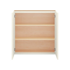 Modernform Cabinet Slim Dove White 36" W X 36" H X 12" D Double Door Wall Cabinet