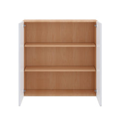 Modernform Cabinet Gloss White 36" W X 36" H X 12" D Double Door Wall Cabinet