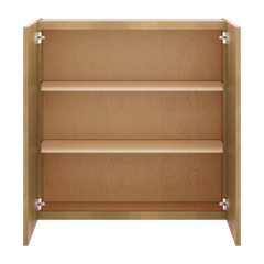 J&K Butterscotch B8 Double Door Wall Cabinet - 36" W x 36" H