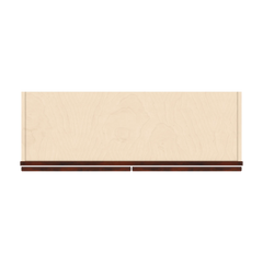 J&K Mahogany J5 Double Door Wall Cabinet - 36" W x 36" H