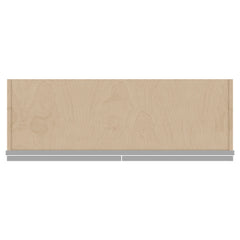 J&K Castle Grey S5 Double Door Wall Cabinet - 36" W x 36" H