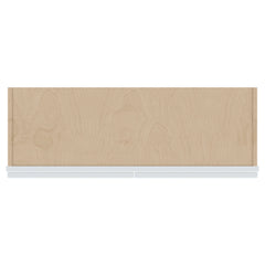 J&K White Shaker S8 Double Door Wall Cabinet - 36" W x 36" H
