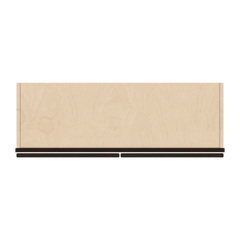 J&K Espresso K8 Double Door Wall Cabinet - 36" W x 36" H