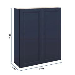 J&K Naval B7 Double Door Wall Cabinet - 36" W x 42" H