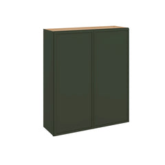 Modernform Cabinet Slim Sage Green 36" W X 42" H X 12" D Double Door Wall Cabinet