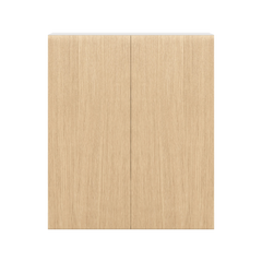Modernform Cabinet Natural Oak 36" W X 42" H X 12" D Double Door Wall Cabinet