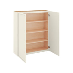 Modernform Cabinet Slim Dove White 36" W X 42" H X 12" D Double Door Wall Cabinet