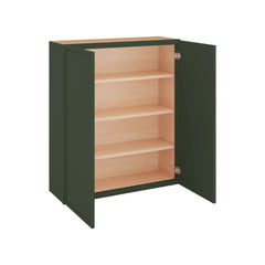 Modernform Cabinet Slim Sage Green 36" W X 42" H X 12" D Double Door Wall Cabinet