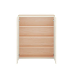 Modernform Cabinet Slim Dove White 36" W X 42" H X 12" D Double Door Wall Cabinet