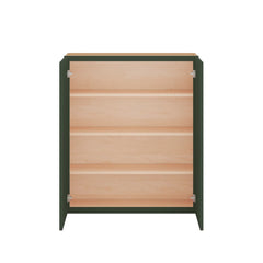 Modernform Cabinet Slim Sage Green 36" W X 42" H X 12" D Double Door Wall Cabinet