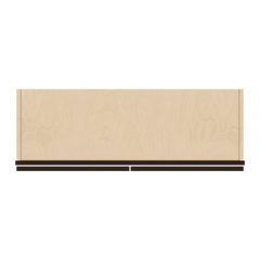 J&K Java Coffee S1 Double Door Wall Cabinet - 36" W x 42" H